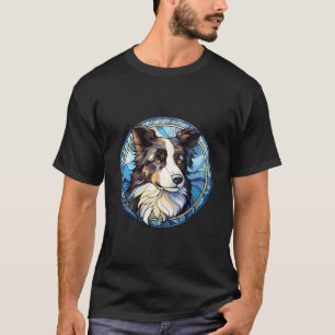 T-shirt Chien berger australien en verre doux