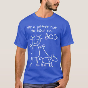 T-shirt Chien blanc berger Dachshund Chiens cadeau famille