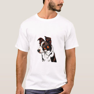 T-shirt Chien Border Collie