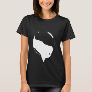 T-shirt Chien Bouledogue Français Yin Yang Symbole Méditat