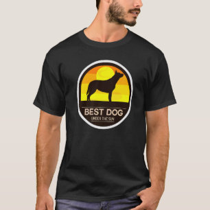 T-shirt Chien Bouvier Heeler Australien Rétro  19