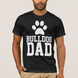 T-SHIRT CHIEN BULLDOG DAD T-SHIRTS