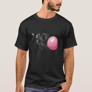 T-shirt Chien Cane Corso Bubble Gum Rose