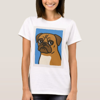T-shirt Chien carlin