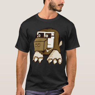 T-shirt Chien carré rétro