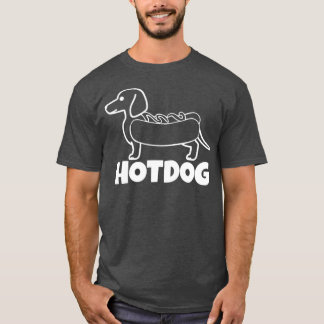 T-shirt Chien chaud avec Chien chaud