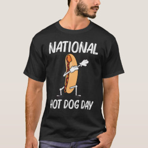 T-shirt Chien Chaud cool Pour Hommes Femmes Tranché Bun Pl