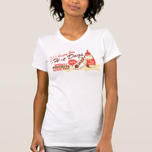 T-shirt Chien chaud de Diggity ! réservoir Cru-dénommé 