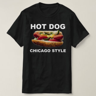 T-shirt Chien chaud de style Chicago