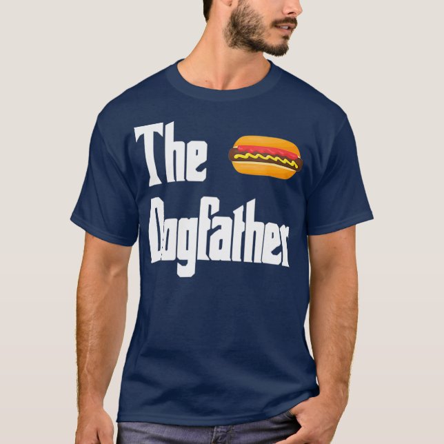 T-shirt Chien chaud Dogfather (Devant)