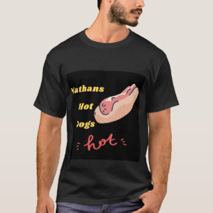 T-shirt chien chaud nathans 