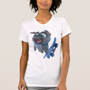T-shirt Chien Chien Pal Bingo - Né à Rouleau