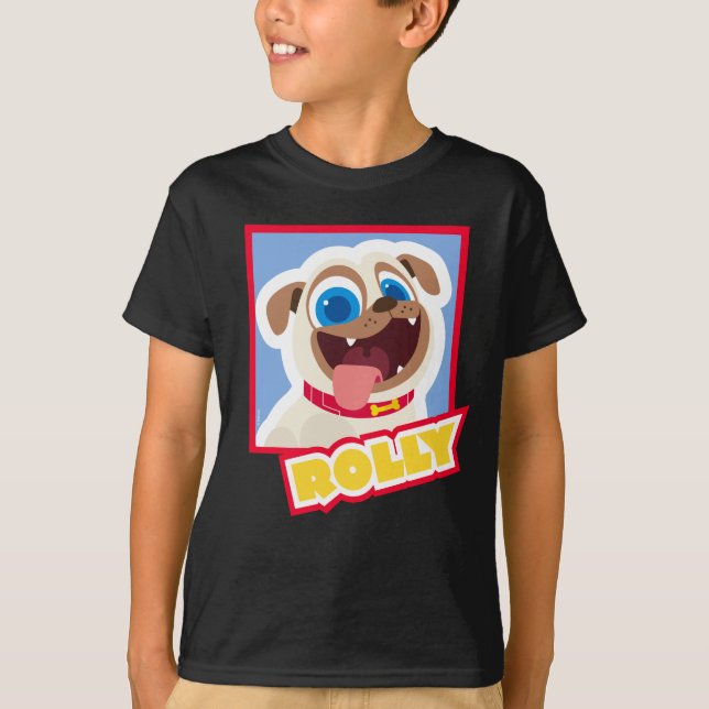 T-shirt Chien Chien Pal | Cartoon Rolly (Devant)