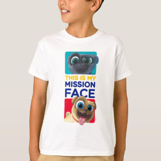 T-shirt Chien Chien Pal | C'est mon visage de mission