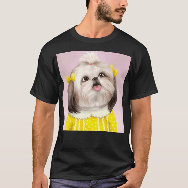 T-shirt Chien Chih Tzu Digital D9 (Devant)