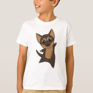 T-shirt Chien chiot allemand