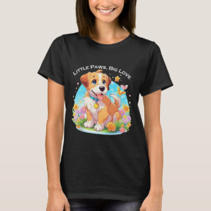T-shirt Chien chiot mignon