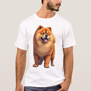 T-shirt Chien Chow Chow Race de Chien Chinoise pour un Co