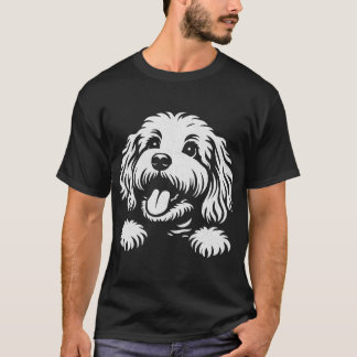 T-shirt Chien Cockapoo Mignon