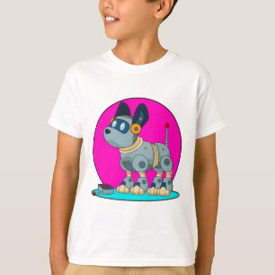 T-shirt Chien comme robot
