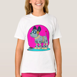 T-shirt Chien comme robot