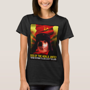 T-shirt Chien communiste Jimbo de camarade Doggo Meme