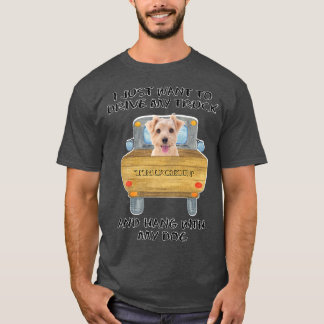 T-shirt Chien conducteur de camion Norfolk Terrier