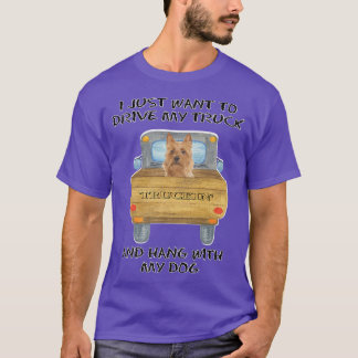 T-shirt Chien conducteur de camion Terrier australien