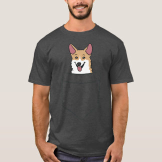 T-shirt Chien Corgi Dans La Poche Cute Dog Pocket Welsh Co