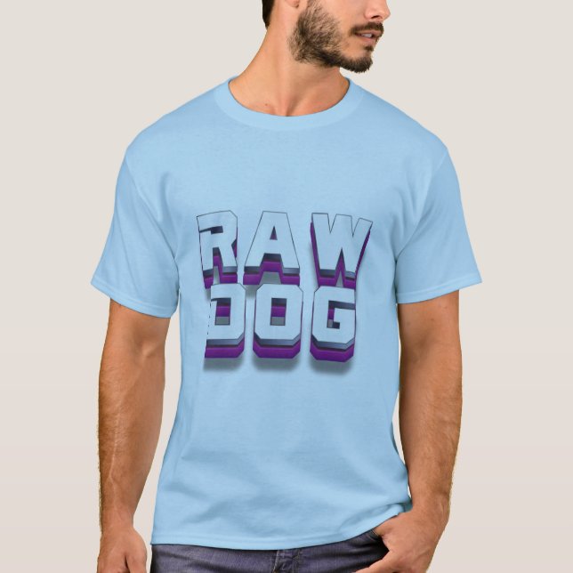 T-shirt Chien cru (Devant)