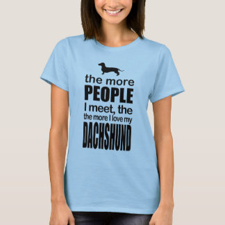 T-SHIRT CHIEN DACHSHING