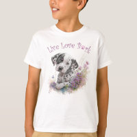 Chien Dalmatien Floral Mignon