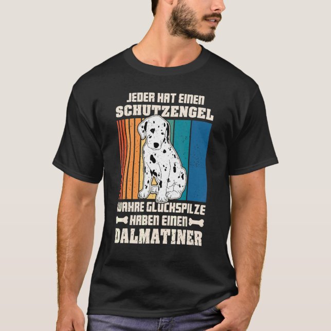 T-shirt Chien Dalmatien Marche Maman Chien Dit Éleveur 4 (Devant)