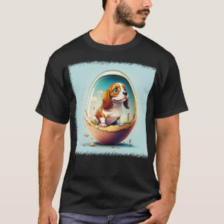 T-shirt Chien dans l'oeuf 164