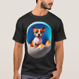 T-shirt Chien dans l'oeuf 196