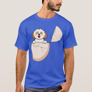 T-shirt chien dans l'oeuf 22