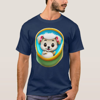 T-shirt Chien dans l'oeuf 239