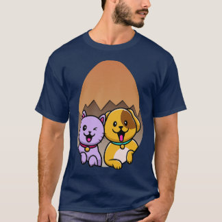 T-shirt Chien Dans L'Oeuf 260