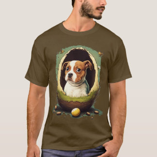 T-shirt Chien Dans L'Oeuf 265