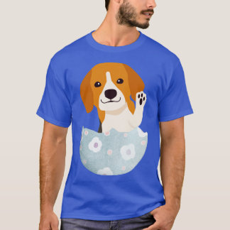 T-shirt chien dans l'oeuf 40
