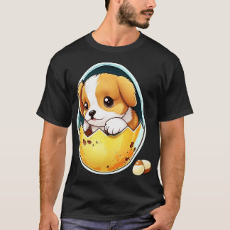 T-shirt Chien dans l'oeuf 59