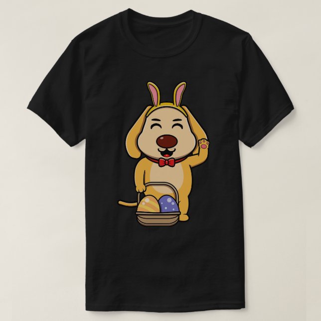 T-shirt Chien dans l'oeuf 68 (Design devant)
