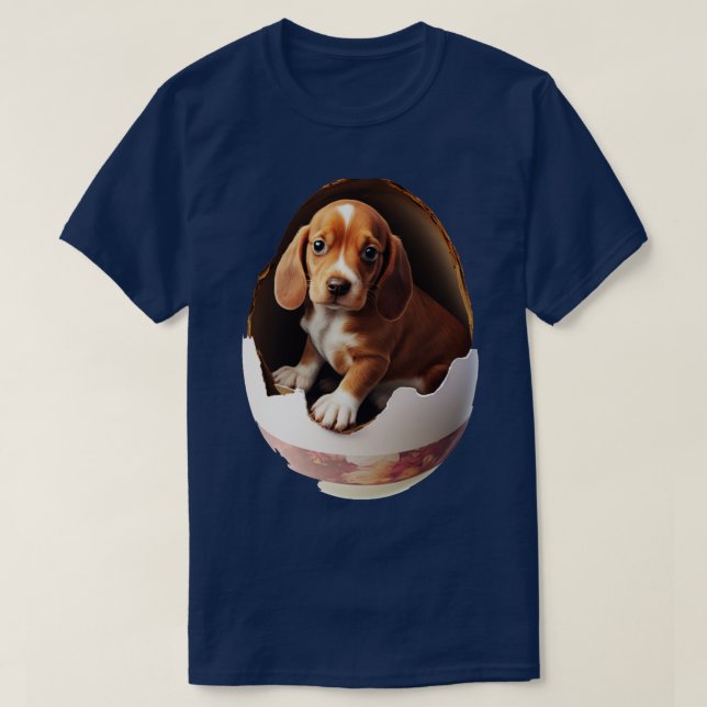 T-shirt Chien Dans L'Oeuf Anubis japonais Sakura Cerise Bl (Design devant)