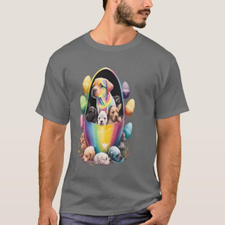 T-shirt chien dans l'oeuf chien dans l'oeuf chien dans l'o