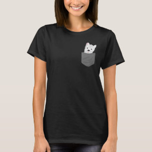 T-shirt Chien Dans Une Cuillère De Poche Westin Terrier Lo