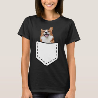 T-shirt Chien dans votre poche Corgi 301