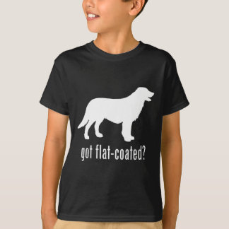 T-shirt chien d'arrêt Plat-enduit