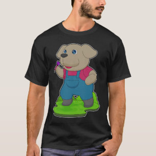 T-shirt Chien Darts Dart