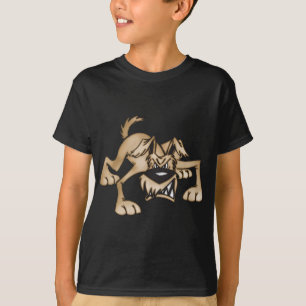 T-shirt Chien de bande dessinée de grognement