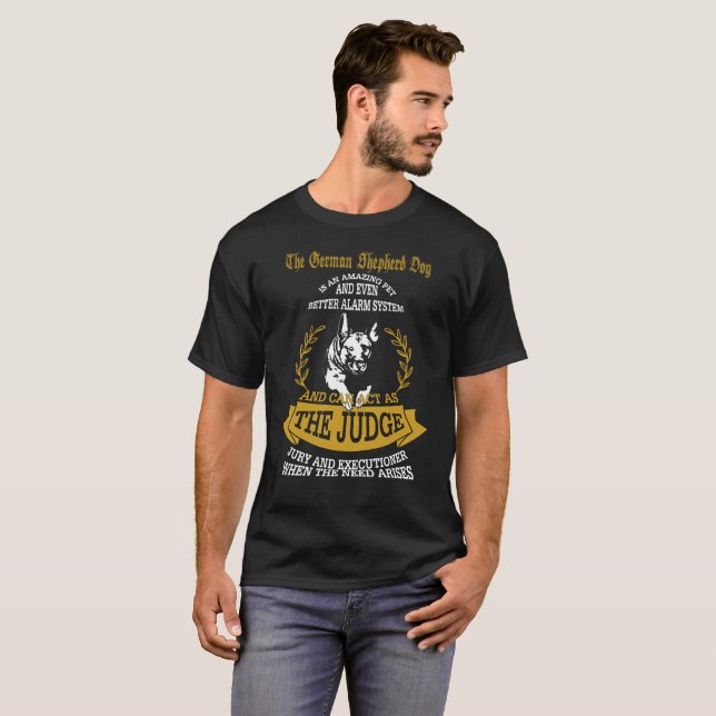 T-shirt Chien de berger allemand extraordinaire (Devant entier)